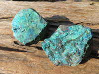 Natural Rough Shattuckite Cobbed Specimens x 12 From Kaokoveld, Namibia