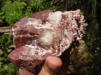 Natural Red Hematoid Phantom Quartz Clusters  x 2 From Karoi, Zimbabwe - TopRock