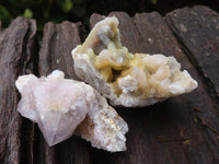 Natural Small Mixed Spirit Quartz Clusters  x 24 From Boekenhouthoek, South Africa - Toprock Gemstones and Minerals 