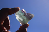 Natural Selected Cobbed Small Watermelon Fluorite Pieces - sold per 2 Kg - From Uis, Namibia - TopRock