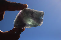 Natural Selected Cobbed Small Watermelon Fluorite Pieces - sold per 2 Kg - From Uis, Namibia - TopRock