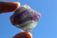 Natural Selected Cobbed Small Watermelon Fluorite Pieces - sold per 2 Kg - From Uis, Namibia - TopRock