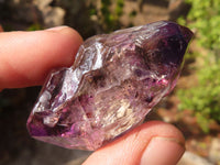 Natural Skeletal Smokey Amethyst Crystals  x 24 From Chiredzi, Zimbabwe