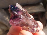 Natural Skeletal Smokey Amethyst Crystals  x 24 From Chiredzi, Zimbabwe