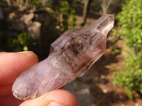 Natural Skeletal Smokey Amethyst Crystals  x 24 From Chiredzi, Zimbabwe