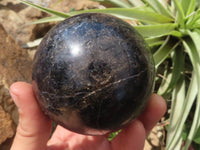 Polished Rare Iolite / Water Sapphire Spheres  x 3 From Madagascar - TopRock