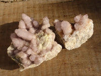 Natural Pale Spirit Amethyst Quartz Clusters  x 2 From Boekenhouthoek, South Africa - Toprock Gemstones and Minerals 