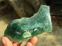 Polished One Side Polished Emerald Mtorolite Plates  x 6 From Zimbabwe