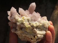 Natural Pale Spirit Amethyst Quartz Clusters  x 2 From Boekenhouthoek, South Africa - Toprock Gemstones and Minerals 