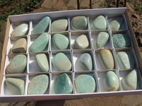 Polished Blue Kobi Amazonite Free Forms  x 24 From Zimbabwe - TopRock