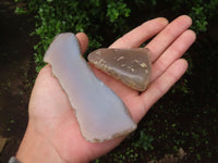 Polished Agate & Chalcedony Pieces  x 12 From Zimbabwe - Toprock Gemstones and Minerals 