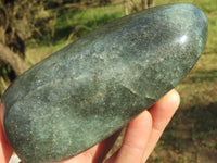 Polished Green Fuchsite Quartz Standing Free Forms  x 7 From Andakatani, Madagascar - TopRock