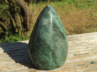 Polished Green Fuchsite Quartz Standing Free Forms  x 7 From Andakatani, Madagascar - TopRock