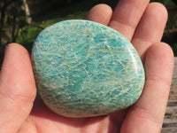 Polished Blue Kobi Amazonite Free Forms  x 24 From Zimbabwe - TopRock