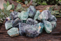 Natural Selected Cobbed Large Sized Watermelon Fluorite Pieces - sold per 5 Kg - From Uis, Namibia - TopRock