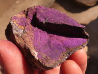 Natural Metallic Purpurite Cobbed Specimens  x 12 From Erongo, Namibia - Toprock Gemstones and Minerals 