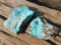 Natural Rough Shattuckite Cobbed Specimens x 12 From Kaokoveld, Namibia