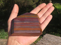 Polished Banded Tiger Ironstone Crystals  x 3 From Southern Africa - TopRock