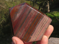 Polished Banded Tiger Ironstone Crystals  x 3 From Southern Africa - TopRock