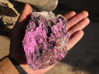 Natural Pink Salrose Cobaltion Dolomite Specimens  x 2 From Kakanda, Congo