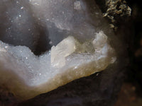 Natural Blue Lace Agate Geode Specimens  x 12 From Nsanje, Malawi - Toprock Gemstones and Minerals 