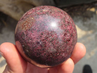 Polished Pyrope Garnet Matrix Spheres  x 4 From Madagascar