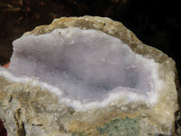 Natural Blue Lace Agate Geode Specimens  x 12 From Nsanje, Malawi - Toprock Gemstones and Minerals 