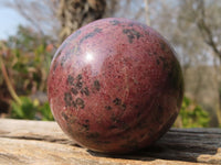 Polished Pyrope Garnet Matrix Spheres  x 4 From Madagascar