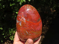 Polished Red Earthy Volcano Jasper Standing Free Forms  x 4 From Madagascar - TopRock