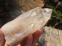 Polished Large Arcadian Quartz Crystals x 2 From Angola