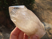 Polished Large Arcadian Quartz Crystals x 2 From Angola