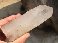 Polished Large Arcadian Quartz Crystals x 2 From Angola