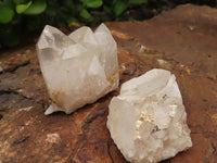 Natural Mixed Quartz Specimens  x 12 From Madagascar - TopRock