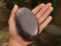 Polished Extra Large Purple Lepidolite Free Forms x 3 From Zimbabwe - TopRock