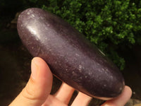 Polished Extra Large Purple Lepidolite Free Forms x 3 From Zimbabwe - TopRock