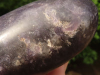 Polished Extra Large Purple Lepidolite Free Forms x 3 From Zimbabwe - TopRock