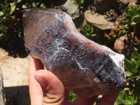 Polished Large Morion Smokey Quartz Crystals  x 2 From Mulanje, Malawi - TopRock