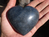 Polished Mixed Blue Lazulite Shapes  x 3 From Madagascar - Toprock Gemstones and Minerals 