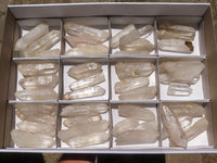 Natural Single Clear Quartz Crystals  x 41 From Madagascar - TopRock