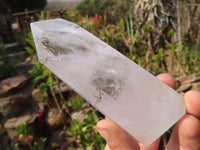 Polished Clear Quartz Crystal Points  x 6 From Madagascar