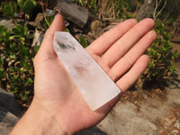 Polished Clear Quartz Crystal Points  x 6 From Madagascar