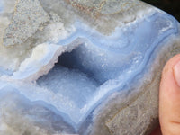 Polished Blue Lace Agate Free Forms  x 3 From Nsanje, Malawi - Toprock Gemstones and Minerals 