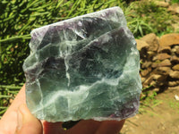 Polished Watermelon Fluorite Slabs  x 6 From Uis, Namibia - TopRock