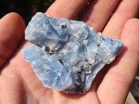 Natural New Sky Blue Calcite Specimens  x 35 From Spitzkop, Namibia