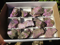 Natural Rough Stichtite Cobbed Specimens  x 12 From Barberton, South Africa - Toprock Gemstones and Minerals 