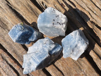 Natural New Sky Blue Calcite Specimens  x 35 From Spitzkop, Namibia