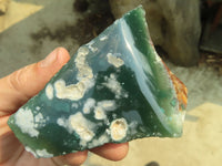 Polished One Side Polished Emerald Mtorolite Plates  x 6 From Mutorashanga, Zimbabwe