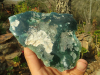 Polished One Side Polished Emerald Mtorolite Plates  x 6 From Mutorashanga, Zimbabwe