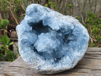 Natural Blue Celestite Geode Specimen  x 1 From Sakoany, Madagascar