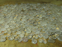 Polished Small Girasol / Durasol Aluminium Quartz Gallets / Palm Stones - sold per kg - From Madagascar - TopRock